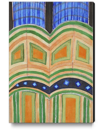 Sacral Architecture Canvas Print by Heidi Capitaine