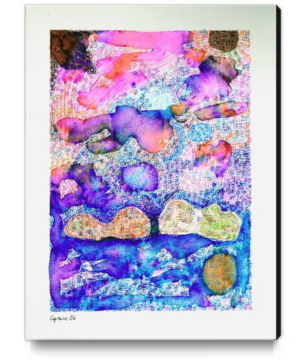 Cloud Formation Canvas Print by Heidi Capitaine