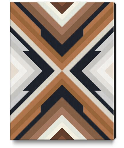 Dynamic geometric pattern Canvas Print by Vitor Costa