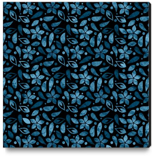 LOVELY FLORAL PATTERN X 0.4 Canvas Print by Amir Faysal