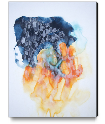 4 Winds: Khamsin Canvas Print by Claire Desjardins