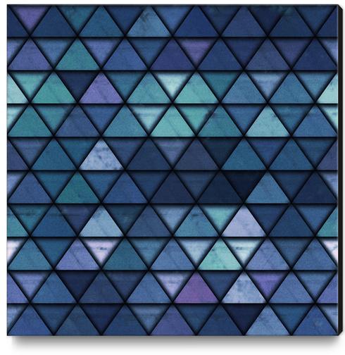 Abstract Geometric Background X 0.2 Canvas Print by Amir Faysal