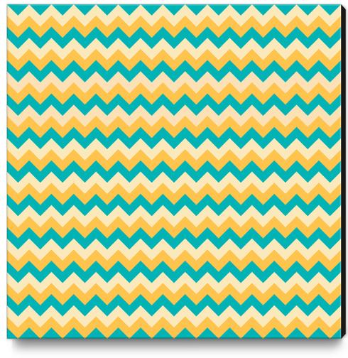 Lovely Chevron X 0.1 Canvas Print by Amir Faysal