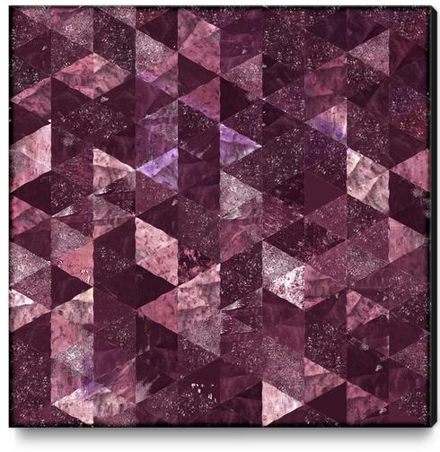 Abstract Geometric Background #8 Canvas Print by Amir Faysal