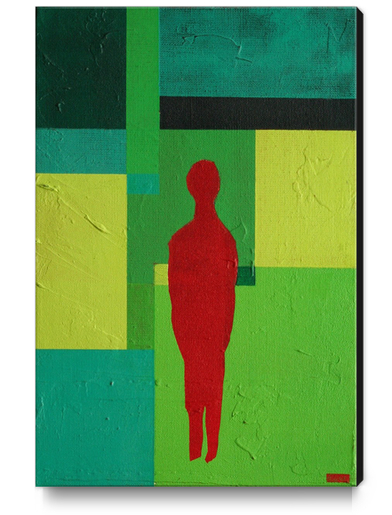 Alone Canvas Print by Pierre-Michael Faure