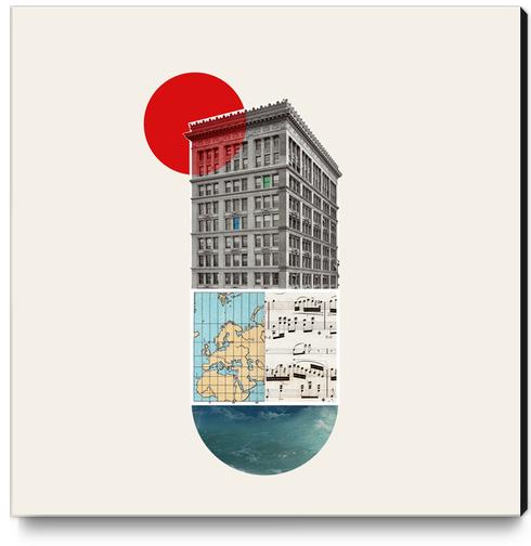 Architecture #2 Canvas Print by Oleg Borodin