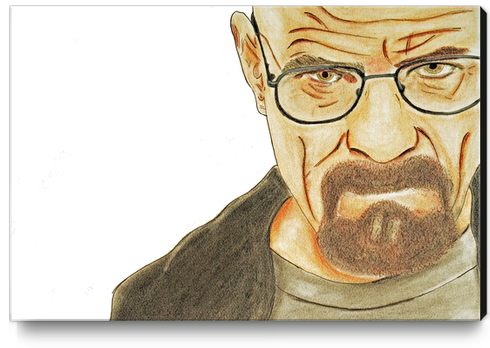 Walter White Canvas Print by RomArt