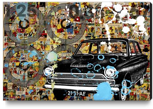 COMICS Canvas Print by db Waterman