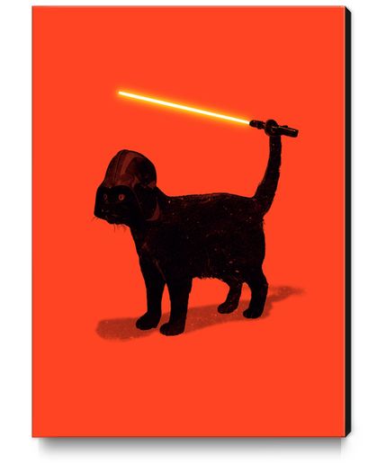 Cat Vader Canvas Print by Nicebleed