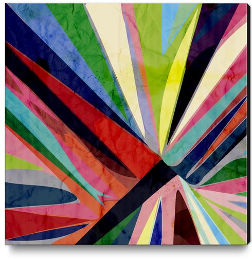 Centered Colors Canvas Print by Vic Storia