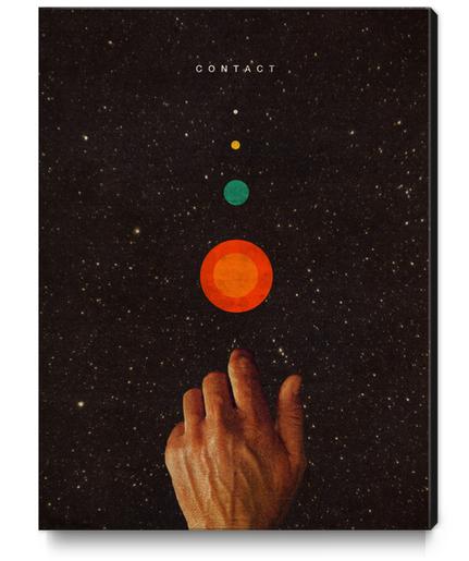 Contact Canvas Print by Frank Moth