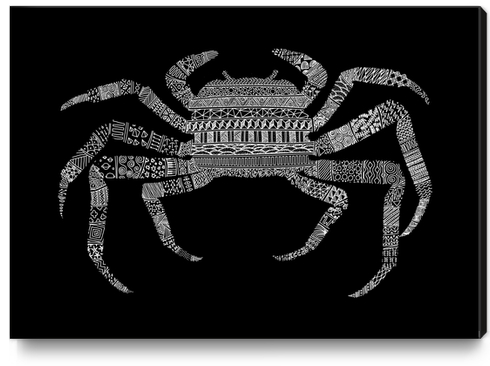 Crab Canvas Print by Florent Bodart - Speakerine