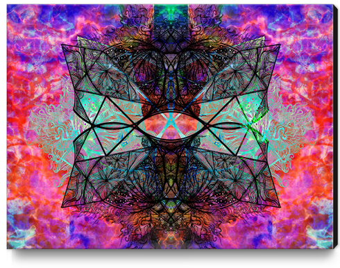 It's Complicated V.2: Electric Canvas Print by j.lauren