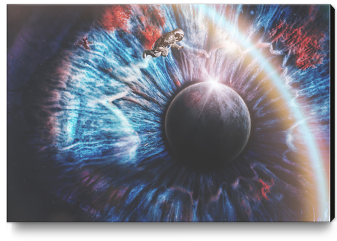 Eyestranaut Canvas Print by Eugene Soloviev