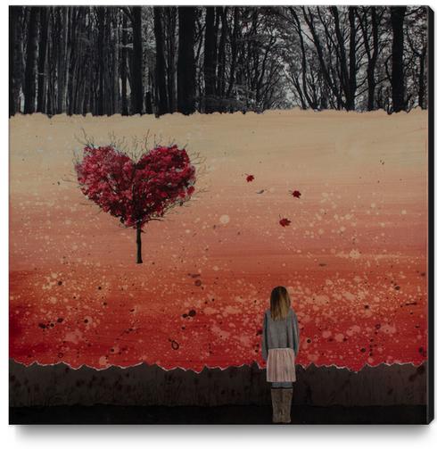 FALL IN LOVE  Canvas Print by db Waterman