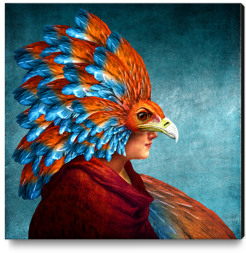 Free-Spirited Canvas Print by DVerissimo