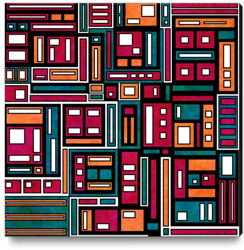Patchwork Canvas Print by Shelly Bremmer