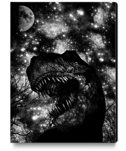 RAWR Canvas Print by TenTimesKarma