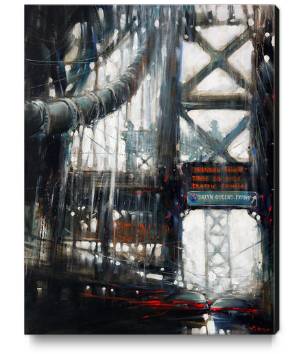 Brooklyn Bridge Canvas Print by Vantame