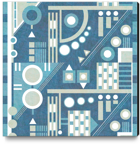 Incline Blue Canvas Print by Shelly Bremmer