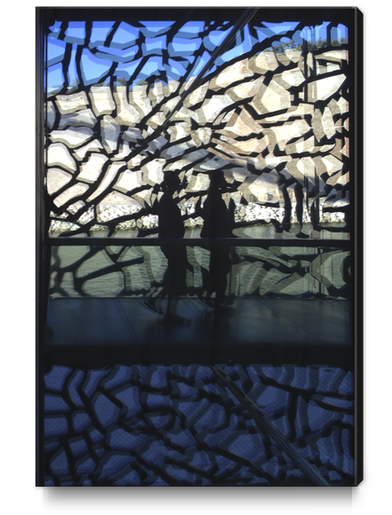 Inside the MuCEM Canvas Print by Ivailo K