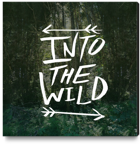 Into the Wild Canvas Print by Leah Flores
