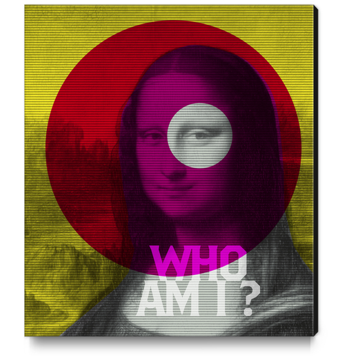 Who am I? Canvas Print by Vic Storia
