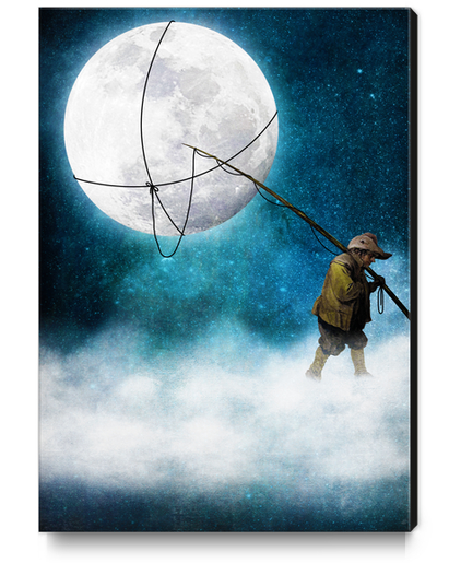 Moonwalk Canvas Print by DVerissimo