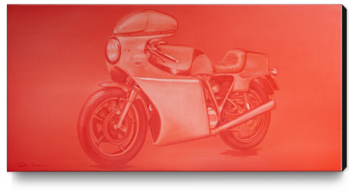 Ducati Canvas Print by di-tommaso