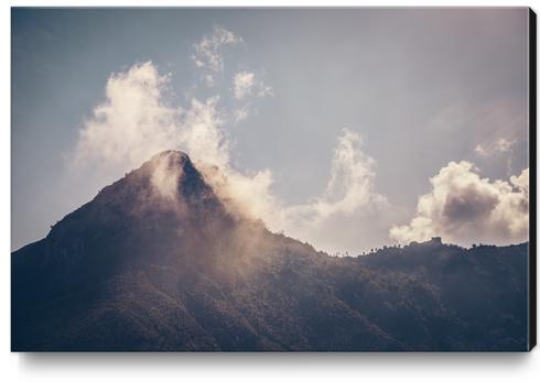 Mountains in the background XXI Canvas Print by Salvatore Russolillo