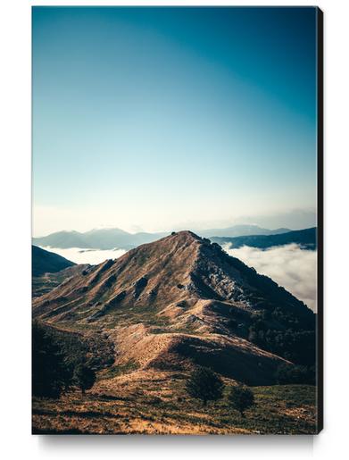 Mountains in the background XXII Canvas Print by Salvatore Russolillo