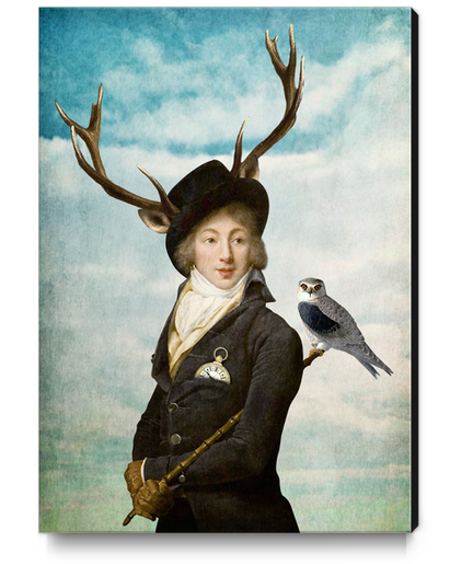 Mr. Auguste Canvas Print by DVerissimo
