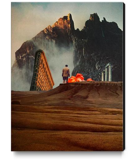 My Worlds Fall Apart Canvas Print by Frank Moth