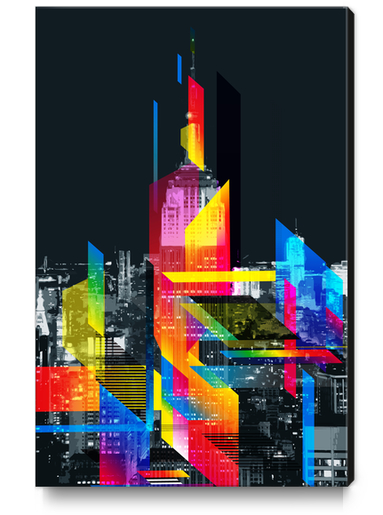 Empire State Building Canvas Print by Vic Storia