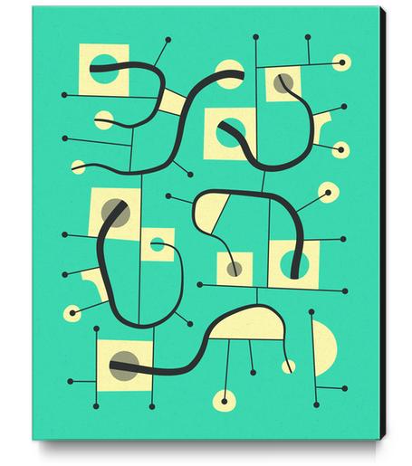 OBJECTIFIED 13 Canvas Print by Jazzberry Blue