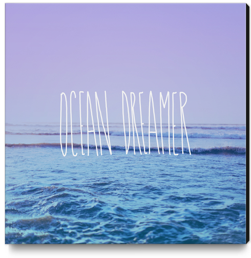 Ocean Dreamer Canvas Print by Leah Flores