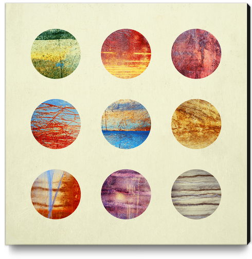 Planets Canvas Print by Elisabeth Fredriksson