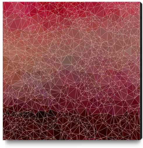 Geometric polygonal  Canvas Print by VanessaGF