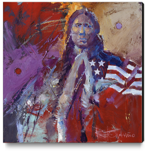 Quanah Parker Canvas Print by Robert Orduno