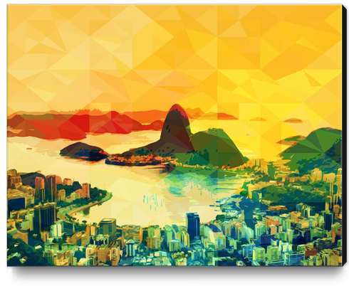 Rio Canvas Print by Vic Storia