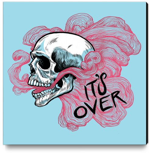 Over Canvas Print by Alice Holleman