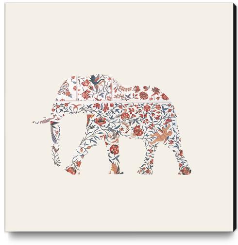 Elephant Canvas Print by Oleg Borodin