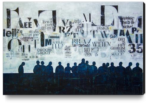 TOWARDS TOGETHER Canvas Print by db Waterman