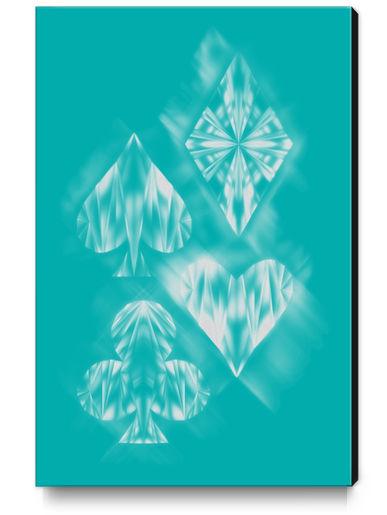 Aces of Ice Canvas Print by Tobias Fonseca