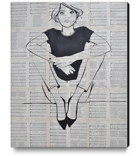 a girl like you Canvas Print by Martina Niederhauser