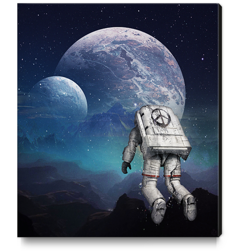 searching home Canvas Print by Seamless