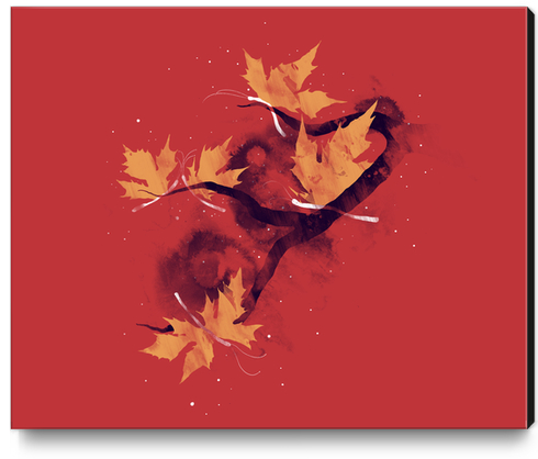 Autumn Butterflies Canvas Print by Tobias Fonseca