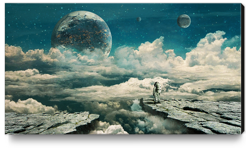 The explorer Canvas Print by Seamless