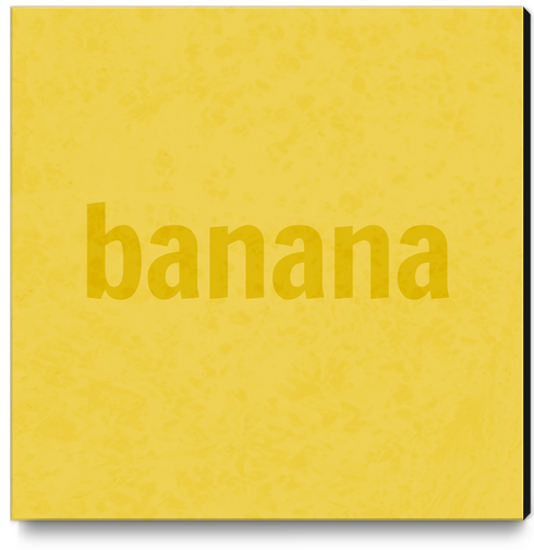 Banana Canvas Print by ivetas