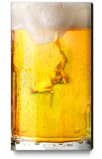Beer-Diving Canvas Print by Ivailo K